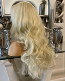 Lace Front wig, Bleach Blonde Wig, lace front Wig 613 - Celebrity Hair UK