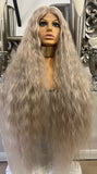 Boho Curly Ash Blonde