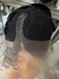 Glamorous, Beautiful creamy blonde wavy unit