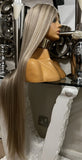 KIM K Blonde highlights