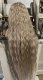 Boho Curly Ash Blonde