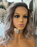 Glamorous, Beautiful creamy blonde wavy unit