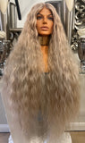 Boho Curly Ash Blonde