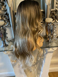 blonde human hair wig Ombré Wig Blonde lace front Wig Blonde Wig Centre Part Wig - Celebrity Hair UK