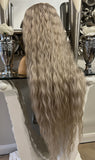 Boho Curly Ash Blonde
