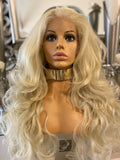 Lace Front wig, Bleach Blonde Wig, lace front Wig 613 - Celebrity Hair UK