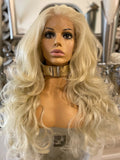 Lace Front wig, Bleach Blonde Wig, lace front Wig 613 - Celebrity Hair UK