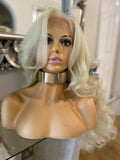 Lace Front wig, Bleach Blonde Wig, lace front Wig 613 - Celebrity Hair UK