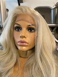 Lace Front wig, Bleach Blonde Wig, lace front Wig 613 - Celebrity Hair UK