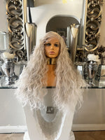 Beautiful platinum blonde wig