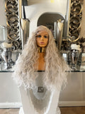 Beautiful platinum blonde wig