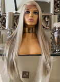 Blonde Lace Front Wig Side Part Wig Lace front Wig Ash Blonde Wig Bleach Blonde