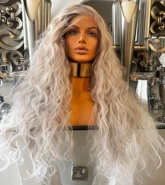 Beautiful platinum blonde wig Celebrity Hair UK