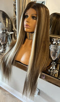 Nicole -Balayage Natural Lace Front Wig