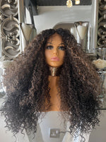 Curly Afro lace front Wig Curly Afro Diva Wig Diana Ross Wig Afro Curly Wig