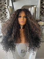 Curly Afro lace front Wig Curly Afro Diva Wig Diana Ross Wig Afro Curly Wig