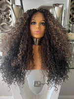 Curly Afro lace front Wig Curly Afro Diva Wig Diana Ross Wig Afro Curly Wig