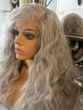 Beautiful platinum blonde wig