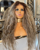 Ivy - Balayage- Brown Balayage Lace Wig Natural Wig Blonde Lace Front Wig
