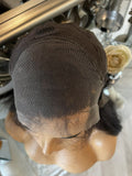 Transparent Lace Front Brown Wig Highlights Wig Bodywave