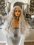 Beautiful platinum blonde wig