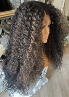 Curly Afro lace front Wig Curly Afro Diva Wig Diana Ross Wig Afro Curly Wig