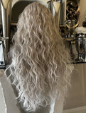 Beautiful platinum blonde wig