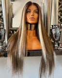 Nicole -Balayage Natural Lace Front Wig