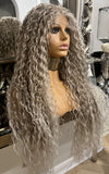 Blonde Curly Lace Front Platinum Blonde Wig Lace Wig  Lightweight Natural Wig