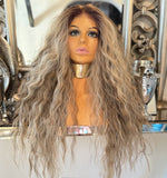 Ivy - Balayage- Brown Balayage Lace Wig Natural Wig Blonde Lace Front Wig