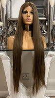 Brown Blonde Balayage Wig Highlight Wig