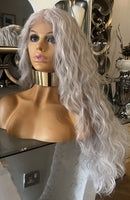 Beautiful platinum blonde wig