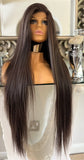 Transparent Lace Front Brown Wig Highlights Wig Bodywave