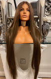 Brown Blonde Balayage Wig Highlight Wig