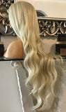 Sexy Cinderella - Blonde Human Hair Blend 360 Wig