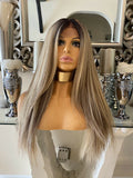 Lace Front Wig Blonde Wig Highlight thick Wig - Celebrity Hair UK