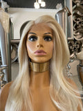 human hair Blonde lace front Wig Human Hair Blend Wig Lace Front Blonde Wig - Celebrity Hair UK