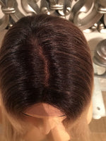 Dark root ginger/strawberry blonde