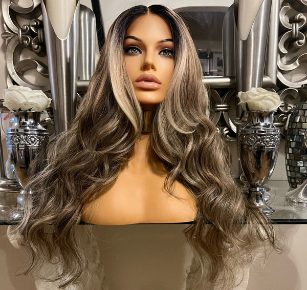 Brown Braided wig – Celebrity Hair UK