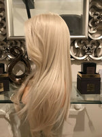blonde human hair wig Blonde Wig lace front Wig Blonde Wavy Wig Blonde 613 Wig - Celebrity Hair UK