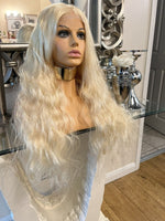 Human Hair Wig 100% Blonde Human Hair Wig 613 Lace Front 4x4 Blonde Human Wig