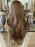 Brown lace front Wig side part Ombre Wig Brown Lace Wig - Celebrity Hair UK