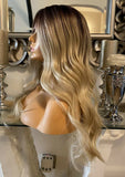 human hair wig ombre lace front Wig Blonde Wig Lace Wig Curly Wig - Celebrity Hair UK
