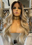 human hair wig ombre lace front Wig Blonde Wig Lace Wig Curly Wig - Celebrity Hair UK