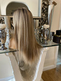 Lace Front Wig Blonde Wig Highlight thick Wig - Celebrity Hair UK
