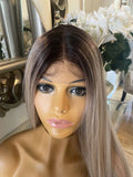 Ash Blonde Wig stunning Creamy Blonde Centre part lace wig