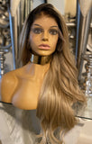 human hair wig ombre lace front Wig Blonde Wig Lace Wig Curly Wig - Celebrity Hair UK