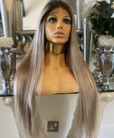 Ash Blonde Wig stunning Creamy Blonde Centre part lace wig