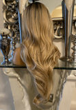 human hair wig ombre lace front Wig Blonde Wig Lace Wig Curly Wig - Celebrity Hair UK