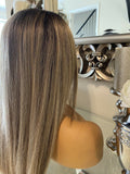 Lace Front Wig Blonde Wig Highlight thick Wig - Celebrity Hair UK